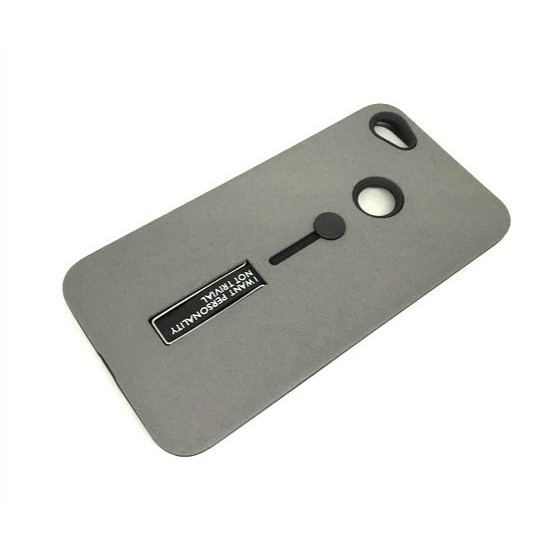 Capa Kickstand Matte Con Alza De Dedo Xiaomi Redmi Note 5a Prime Gris